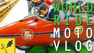 The World's Fastest Indian Motorcycle Museum, New Zealand - MotoVlog