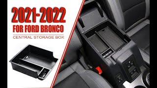 From Mabett Center Console Organizer by NW Bronco - 2021 Bronco