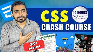  CSS FULL Course 2024 | Beginner Tutorial with FREE Notes  | Complete Lecture in Urdu/ Hindi