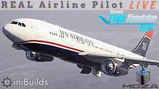 US Airways | HEAVY | Real Airbus Captain | The best Livery on the A330 | msfs2024 #msfs MMUN-KMCO