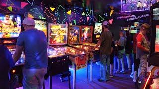 August 2023 at Seven's Pinballorama arcade in Prince Edward Island