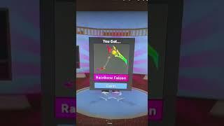 Omg free Rainbow Falcon // mm2 codes