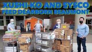 Xushi-Ko Jim Woolsey and Sysco Detroit team up to feed Beaumont Dearborn