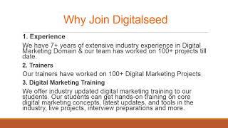 Digital Marketing Courses in Pune - Top Digital Marketing Institute in Hadapsar - DigitalSeed, India