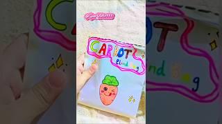 Carrot blind bag ️ #diy #craft #trending #art #asmr #fyp #shortsfeed #papercraft