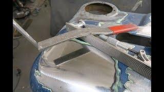 How to do metal finishing, Dent flipping. Tips and Tricks #3