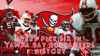 Every Pick Six in Tampa Bay Buccaneers History