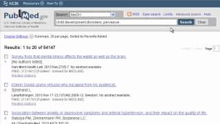 Searching PubMed Using Medical Subject Headings