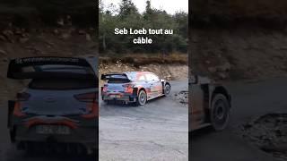 Sébastien Loeb tout au câble test Monte-Carlo