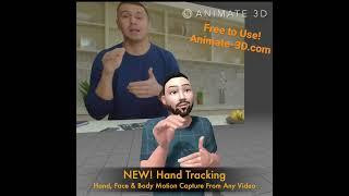 DeepMotion: Markerless Hand Tracking From Any Video!