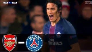 (HD) ARSENAL vs PSG 2-2 - UCL 2016/2017 - Highlights (English Commentary)