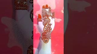 new beutiful mehandi design for hand| latest easy and simple mehandi| #shorts #ytshorts #front hand