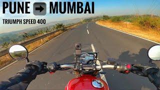 Pune to Mumbai on My Triumph Speed 400