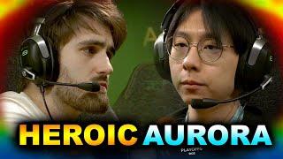 HEROIC vs AURORA - INCREDIBLE PLAYOFFS ELIMINATION - TI13 THE INTERNATIONAL 2024 DOTA 2