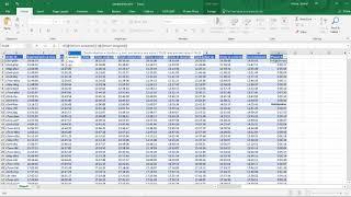 Excel Case Study on Logistic Data-(A)