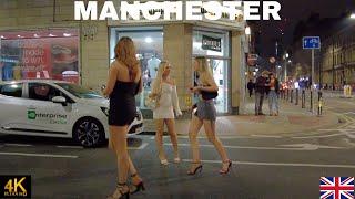 FRIDAY NIGHT MANCHESTER CITY UK NIGHTLIFE WALK 2AM