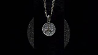 Fully Iced out Diamond Studded Hip Hop Pendant #shorts #pendant #diamond #diamondpendent