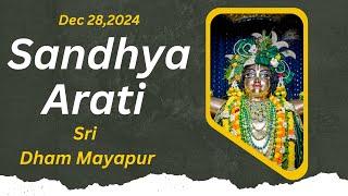 Sandhya Arati Sri Dham Mayapur - Dec 28, 2024