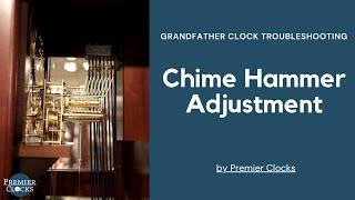 Grandfather Clock Troubleshooting Chime Hammer Adjustment by Howard Miller at Premier Clocks