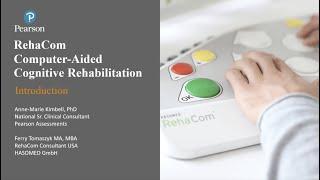 Module 1: RehaCom Computer-Aided Cognitive Rehabilitation - Introduction