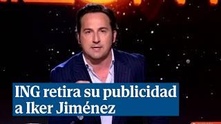 La decisión de ING de retirar la publicidad a Iker Jiménez y a Horizonte fue de un algoritmo