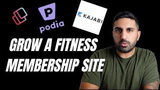 How To Build A Fitness Membership Site