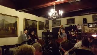 Klezmer music at Restaurant Ariel in Krakow, Poland