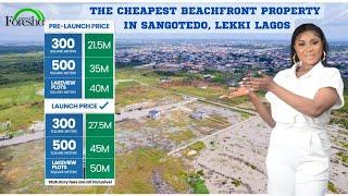 The Most Affordable Beachfront Property In Lekki Lagos Nigeria from N21,500,000 ($30,0000)