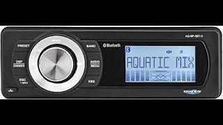 Aquatic AV AQ-MP-5BT-H Factory Harley Davidson Replacement AM/FM Radio with Bluetooth & MP3 Media