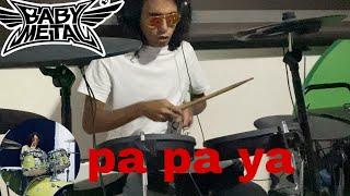 Drum Cover bayby metal pa pa pa ya  luisrockcosgrovedrums