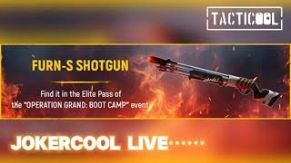 TACTICOOL Waiting Update NEW WEAPON FURE-S Shotgun LIVE05/03/2025#tacticool#game#live