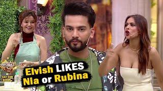 Laughter Chefs Season 2 Elvish Likes Rubina or Nia | FIGHT | Krishna Bharti Singh Comedy