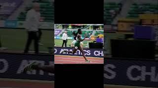 Slow motion of Tobi Amusan 100m hurdles world record Hurdles 𝟭𝟬𝟬𝗺