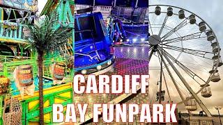 Exploring Cardiff Bay Fun Fair! New Rides & Attractions - August 2023