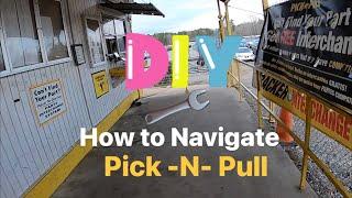 Master the Art of DIY Auto Repair at Pick N Pull or U Pull It |  How to Find Parts at Pick N Pull