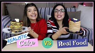 Cake vs Real Food || fraoules22