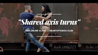 Learn SHARED AXIS TURNS in Argentine Tango & Tango-Vals