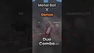 Metal Bat X Genos Combo|| The Strongest Battleground #strongestbattlegrounds #roblox #pvp