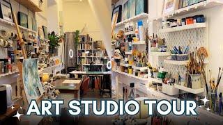 Studio Tour | Susan Mccreevy Artist Studio Setup & Organisation