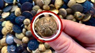 REAL Or Reproduction? Civil War & Other Military Button Identification & Value Lot Unboxing