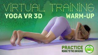 YOGA  | START TUTORIAL | WARM-UP | VR180 3D 8k 60p