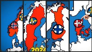 Nordic Countries' History | PART 1 | Countryballs Animation Edit