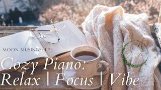 2Hr SOFT PIANO | RELAX | VIBE |Moon Musings