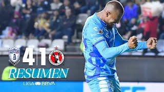 PACHUCA 4-1 TIJUANA J12 | Los Tuzos golean en casa | Clausura 2025