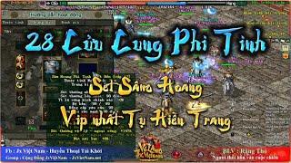 Cửu Cung tái thế - trận ra sân của Thành trung với full set Sâm Hoang + 28  9x [Võ Lâm Truyền Kỳ]