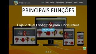 GUIA DEFINITIVO das principais funções do SITE específico para FLORICULTURA(WebFlower)