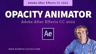 After Effects: Opacity Text Animator