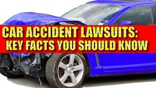 Personal Injury: Key facts you need to know about car accident lawsuits