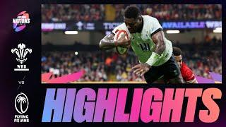 HIGHLIGHTS | WALES V FIJI | AUTUMN NATIONS SERIES