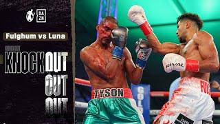 KO | Darius Fulghum vs Tyson Luna! An All Out Blood Bath, For As Long As It Lasted!